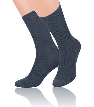 Unisex тъмносини чорапи снимка
