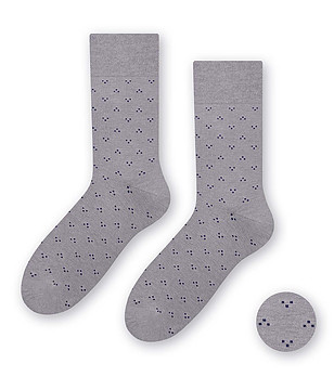 Unisex сиви чорапи снимка