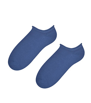 Сини къси unisex чорапи снимка