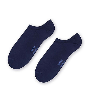Тъмносини къси unisex чорапи снимка