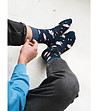 Тъмносини тематични чорапи unisex -3 снимка