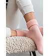 Розови unisex памучни чорапи-3 снимка