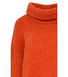 Оранжев дамски пуловер Zulina-2 снимка