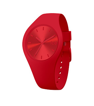 Червен unisex часовник снимка