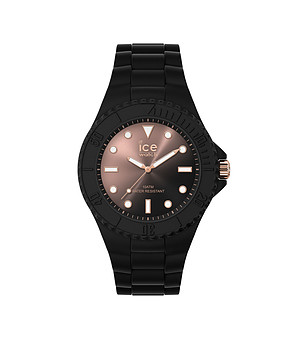 Unisex часовник в черно снимка
