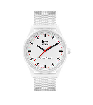 Бял unisex часовник снимка