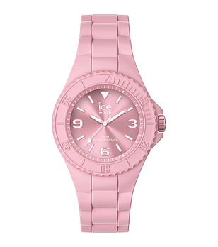 Розов дамски силиконов часовник снимка