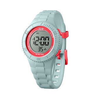 Unisex дигитален часовник в бяло и червено снимка