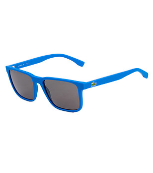 Мъжки слънчеви очила със синя рамка снимка