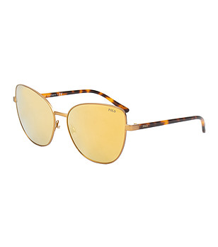 Дамски слънчеви очила с оранжеви лещи снимка