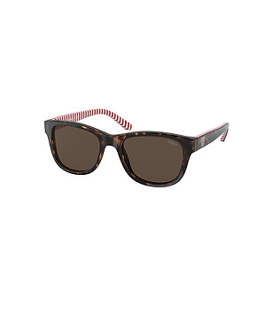 Unisex слънчеви очила в тъмнокафяво снимка