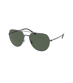 Мъжки слънчеви очила в цвят графит снимка
