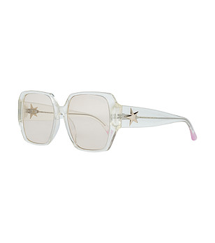 Дамски слънчеви очила с прозрачни рамки снимка