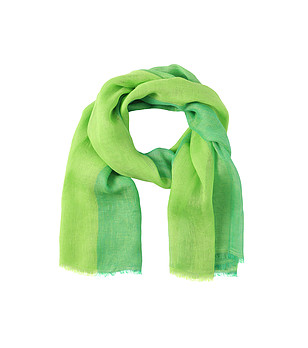 Зелен дамски шал Zafi снимка