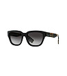 Дамски слънчеви очила с черни рамки -0 снимка