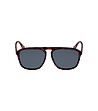 Мъжки слънчеви очила в червено и черно-1 снимка