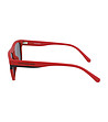 Червени мъжки слънчеви очила със сиви лещи-2 снимка