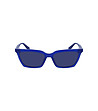 Дамски слънчеви очила в синьо-1 снимка
