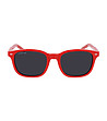 Мъжки слънчеви очила с червени рамки-1 снимка