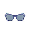 Мъжки слънчеви очила със сини матирани рамки-1 снимка