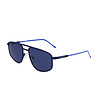 Мъжки слънчеви очила в черно и синьо-0 снимка