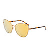 Дамски слънчеви очила с оранжеви лещи-0 снимка