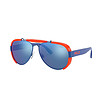 Unisex слънчеви очила в синьо и оранжево-0 снимка