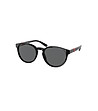 Unisex слънчеви очила с черни рамки-0 снимка