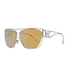 Дамски слънчеви очила със златисти рамки-0 снимка