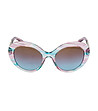 Дамски слънчеви очила с многоцветни рамки-1 снимка