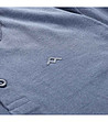 Тъмносиня мъжка блуза с памук  Hofed-4 снимка