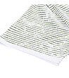 Памучна мъжка тениска на райе в бяло и маслина  Ovex-2 снимка