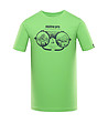 Зелена мъжка тениска от органичен памук Termes-0 снимка