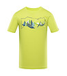 Електриково зелена мъжка тениска с памук  Bolen с CoolDry®-0 снимка