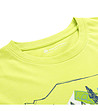 Електриково зелена мъжка тениска с памук  Bolen с CoolDry®-3 снимка