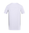 Мъжка бяла памучна тениска Nord -1 снимка