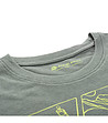 Памучна мъжка тениска в цвят каки Goraf-3 снимка