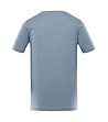 Памучна мъжка тениска в син нюанс Goraf-1 снимка