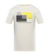 Памучна мъжка тениска в цвят крем Jurg-0 снимка