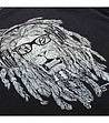 Мъжка памучна тениска в черно Jurg-4 снимка