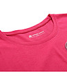 Дамска тениска в цвят малина Omba-3 снимка