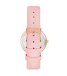 Розов дамски часовник със сърце-1 снимка
