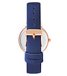 Дамски часовник в синьо и розовозлатисто-1 снимка