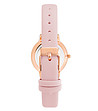 Розов дамски часовник с розовозлатист корпус-1 снимка
