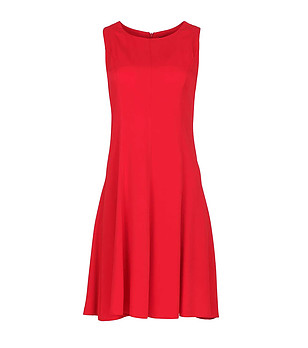 Червена рокля без ръкави  Belita снимка