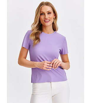 Виолетова дамска тениска Polet снимка