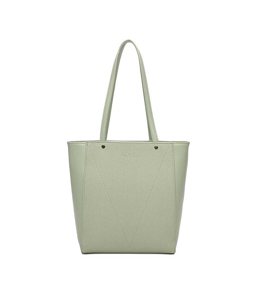 Дамска светлозелена чанта Sobella снимка
