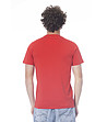 Мъжка памучна тениска в черен цвят-1 снимка