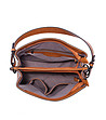 Дамска чанта в цвят коняк Iveta-3 снимка