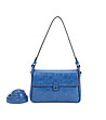 Дамска чанта в синьо Arilyn-0 снимка